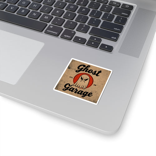 Ghost Garage Sticker