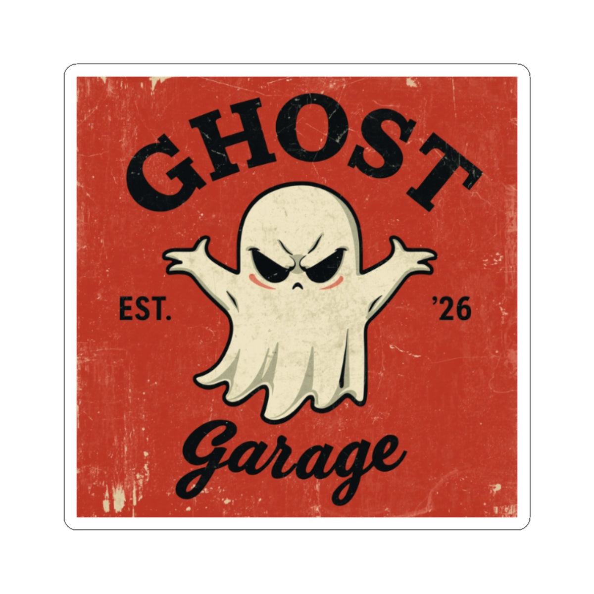 Ghost Garage Sticker | Ghost Garage™