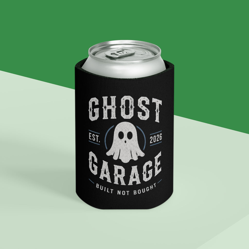 Ghost Garage™ Blue Koozie