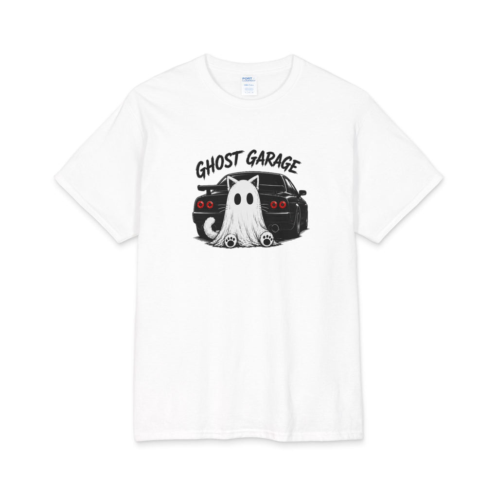 Ghost Garage™ Cat & Car Tee