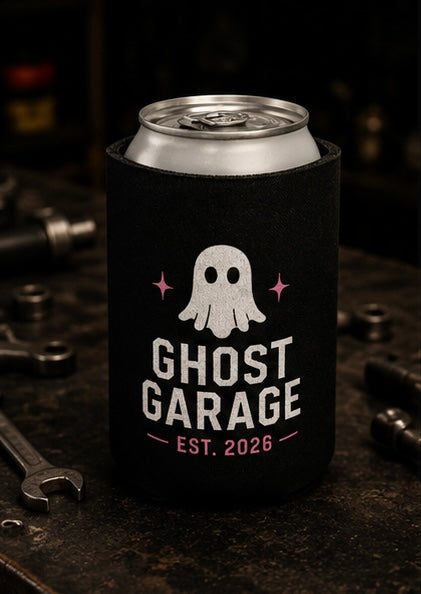 Ghost Garage™ Pink Koozie