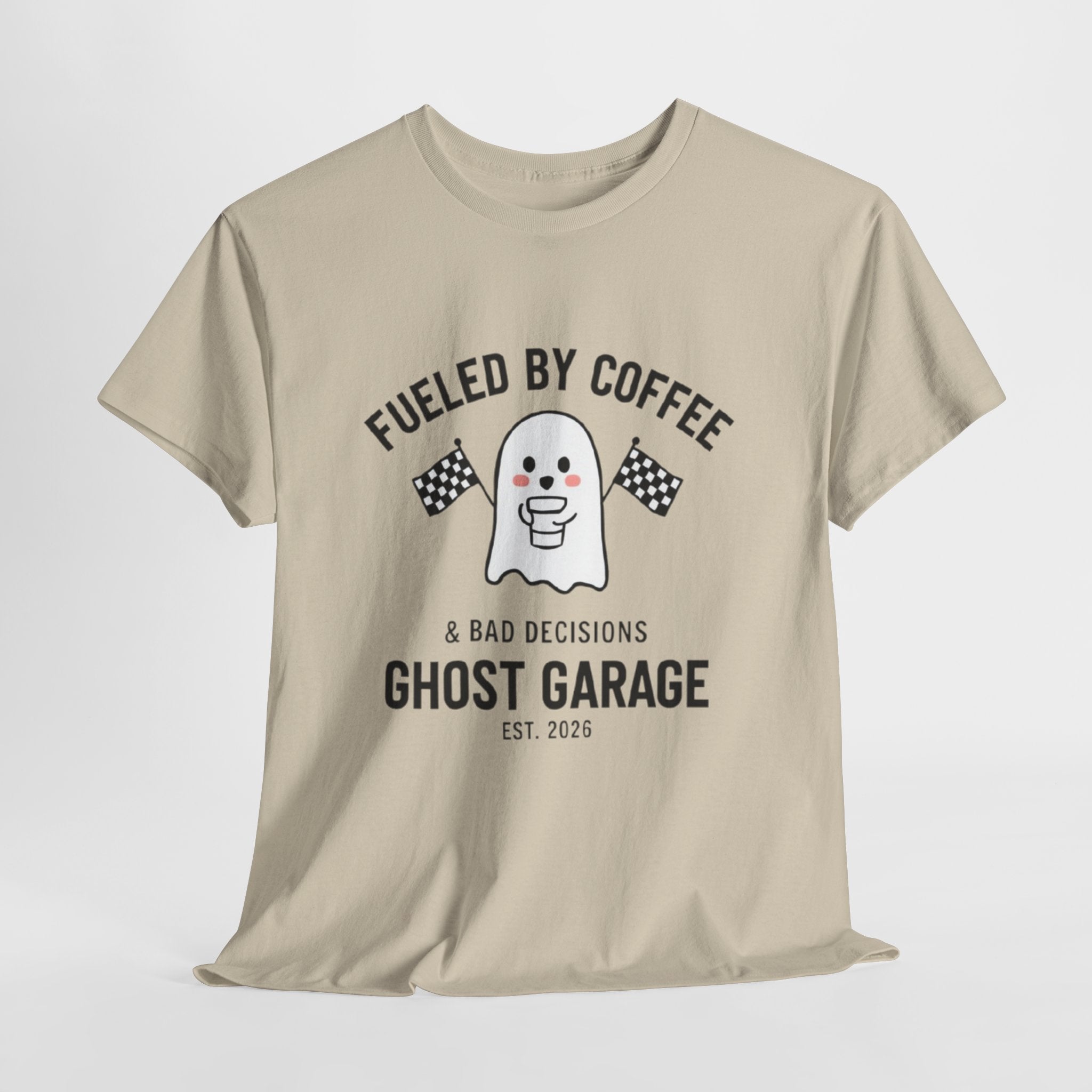 Ghost Garage™ Fueled By Coffee Tee